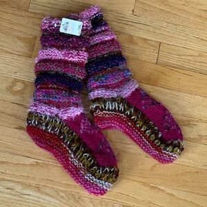 Colorful Hand-Crafted Slippers